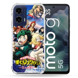 Coque Renforcée Pour Motorola G35 5G Manga My Hero Academia Affiche