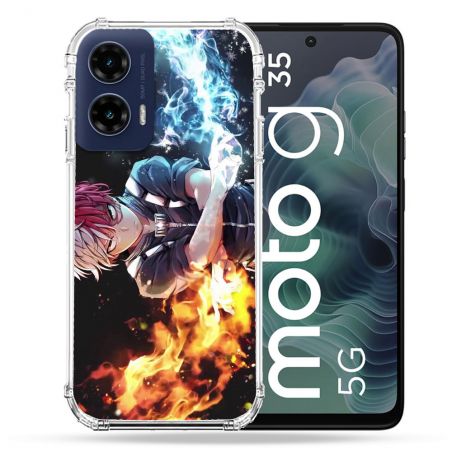 Coque Renforcée Pour Motorola G35 5G Manga My Hero Academia Shoto