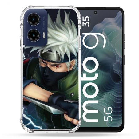 Coque Renforcée Pour Motorola G35 5G Manga Naruto Kakashi