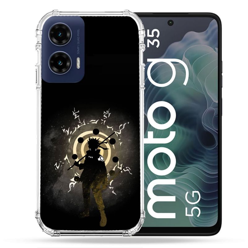 Coque Renforcée Pour Motorola G35 5G Manga Naruto Sage
