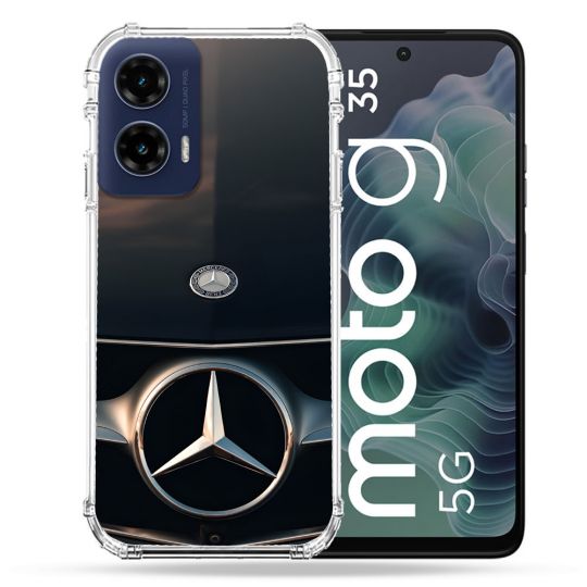 Coque Renforcée Pour Motorola G35 5G Mercedes Calendre