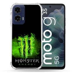 Coque Renforcée Pour Motorola G35 5G Monster Energy Vert