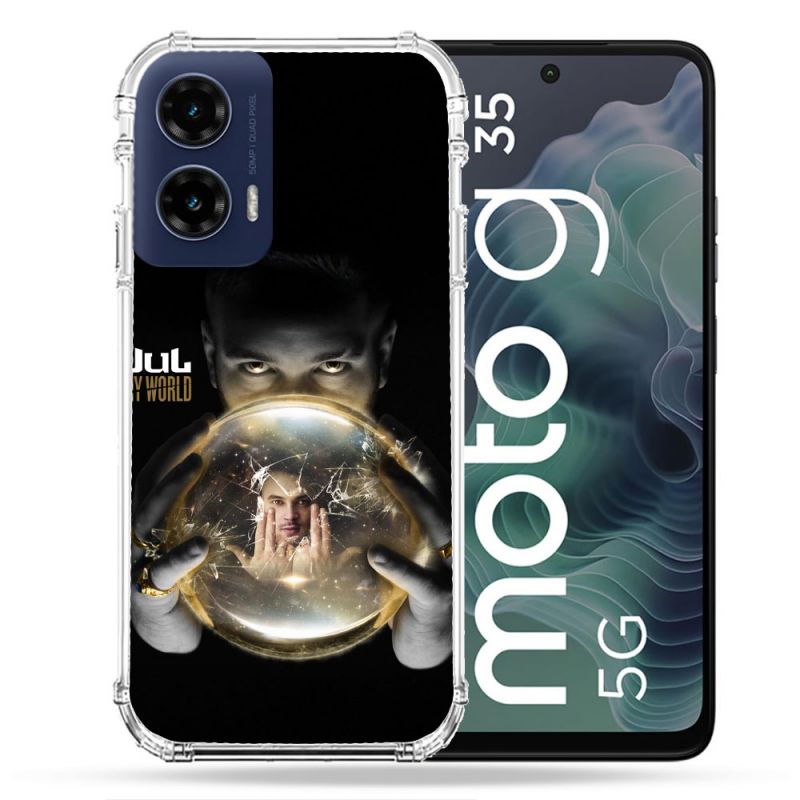 Coque Renforcée Pour Motorola G35 5G Musique Jul Affiche