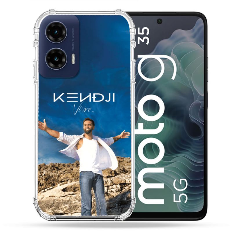 Coque Renforcée Pour Motorola G35 5G Musique Kendji