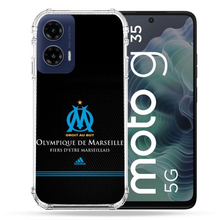 Coque Renforcée Pour Motorola G35 5G Olympique Marseille OM Fier etre Marseillais