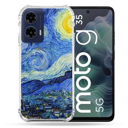 Coque Renforcée Pour Motorola G35 5G Peinture La nuit étoilée