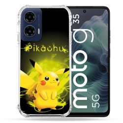 Coque Renforcée Pour Motorola G35 5G Pokemon Pikachu Eclair