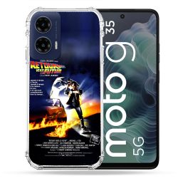 Coque Renforcée Pour Motorola G35 5G Retour Vers Le Futur Affiche