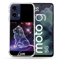 Coque Renforcée Pour Motorola G35 5G Signe Zodiaque 2 Lion