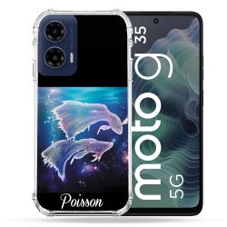 Coque Renforcée Pour Motorola G35 5G Signe Zodiaque 2 Poisson