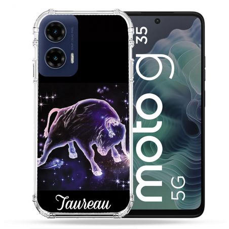 Coque Renforcée Pour Motorola G35 5G Signe Zodiaque 2 Taureau