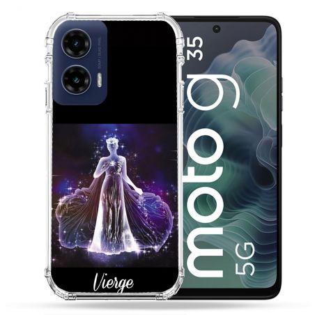Coque Renforcée Pour Motorola G35 5G Signe Zodiaque 2 Vierge