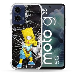 Coque Renforcée Pour Motorola G35 5G Simpson Bart
