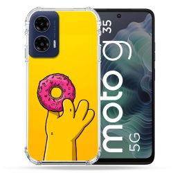 Coque Renforcée Pour Motorola G35 5G Simpson Donuts