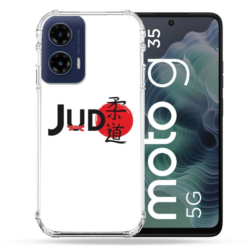 Coque Renforcée Pour Motorola G35 5G Sport Judo Logo