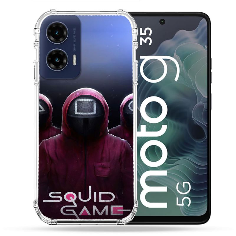 Coque Renforcée Pour Motorola G35 5G Squid Game