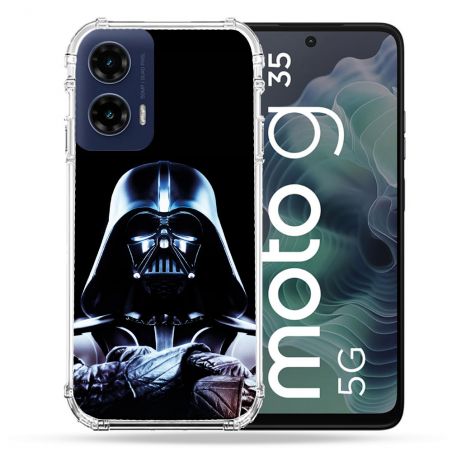 Coque Renforcée Pour Motorola G35 5G Star Wars - Dark Vador Noir