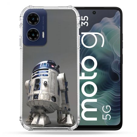 Coque Renforcée Pour Motorola G35 5G Star Wars - R2D2