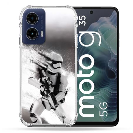 Coque Renforcée Pour Motorola G35 5G Star Wars - Trooper