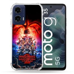 Coque Renforcée Pour Motorola G35 5G Stranger Things Affiche 2