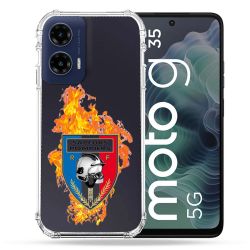 Coque Renforcée Transparente Pour Motorola G35 5G Pompier Feu