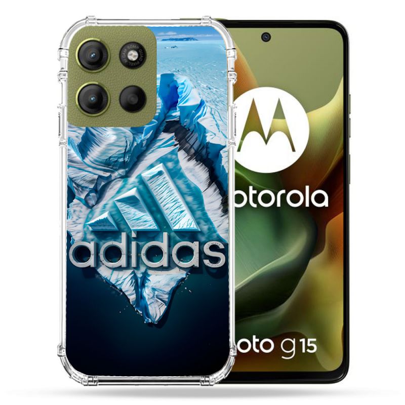 Coque Renforcée Pour Motorola G15 Adidas Iceberg