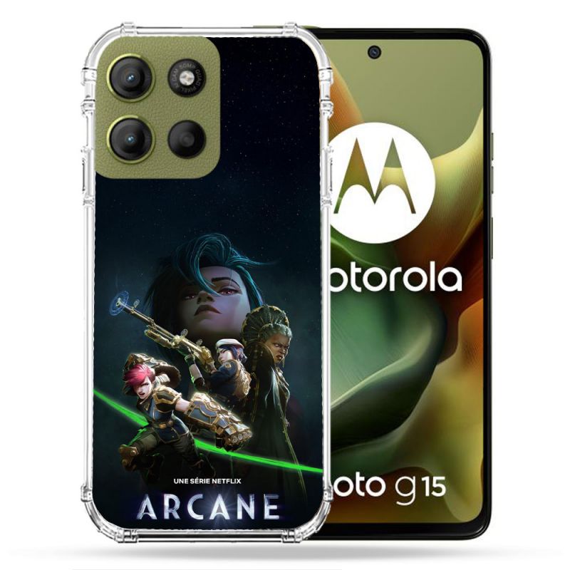Coque Renforcée Pour Motorola G15 Arcane Affiche