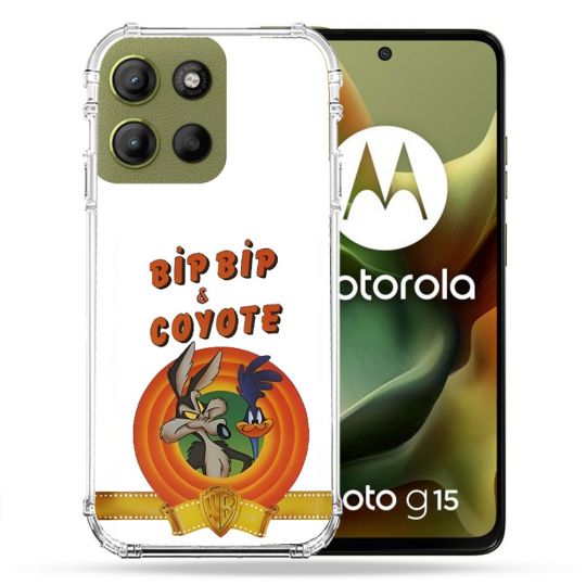 Coque Renforcée Pour Motorola G15 Bip Bip Coyote