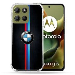 Coque Renforcée Pour Motorola G15 BMW Logo