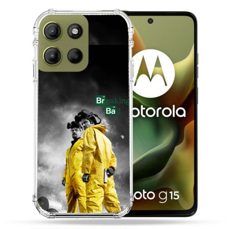 Coque Renforcée Pour Motorola G15 Breaking Bad Affiche