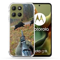 Coque Renforcée Pour Motorola G15 Chasse Vision Tir