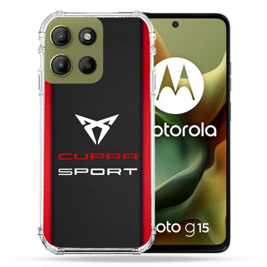 Coque Renforcée Pour Motorola G15 Cupra