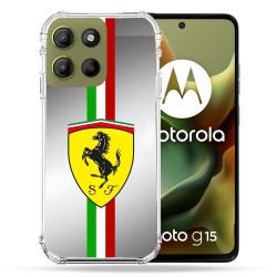Coque Renforcée Pour Motorola G15 Ferrari Ligne
