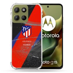 Coque Renforcée Pour Motorola G15 Foot Athletico Madrid