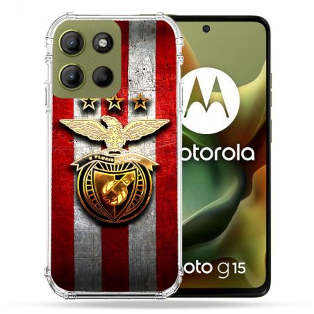 Coque Renforcée Pour Motorola G15 Foot Benfica
