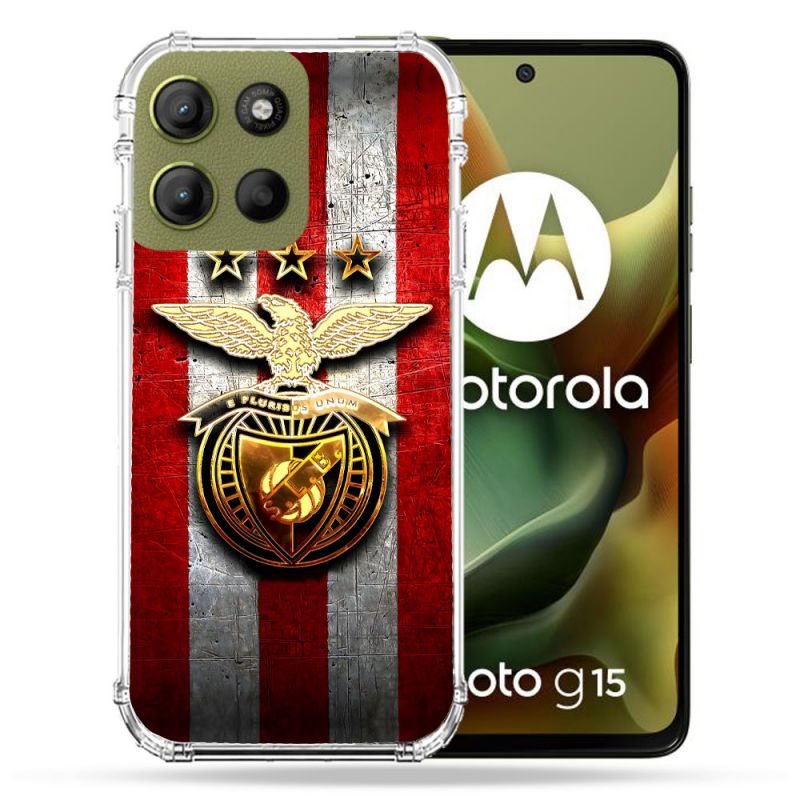Coque Renforcée Pour Motorola G15 Foot Benfica