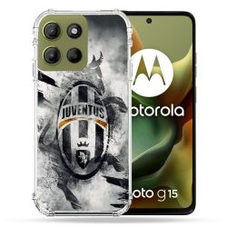 Coque Renforcée Pour Motorola G15 Foot Juventus Turin