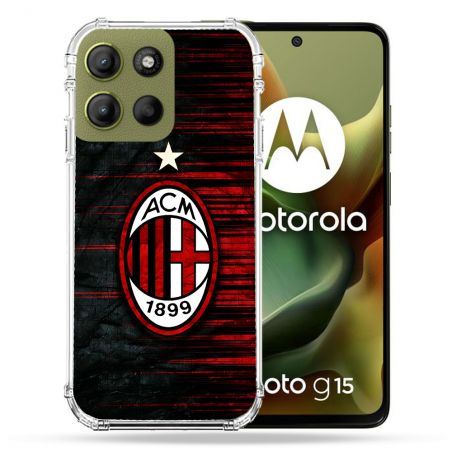Coque Renforcée Pour Motorola G15 Foot Milan AC