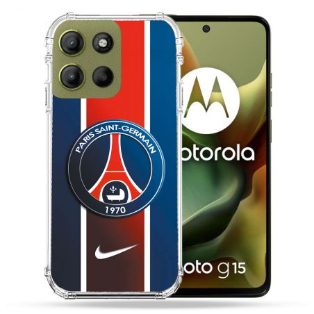 Coque Renforcée Pour Motorola G15 Foot PSG 1970