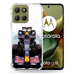 Coque Renforcée Pour Motorola G15 Formule 1 F1 Red Bull
