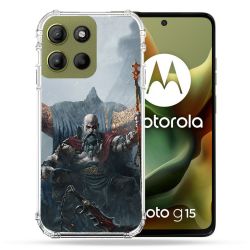 Coque Renforcée Pour Motorola G15 Gof Of War