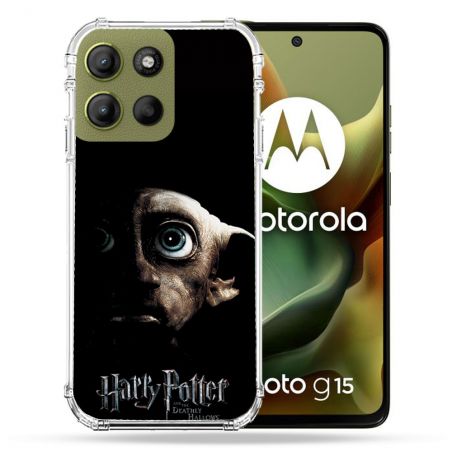 Coque Renforcée Pour Motorola G15 Harry Potter Hollows Dobby