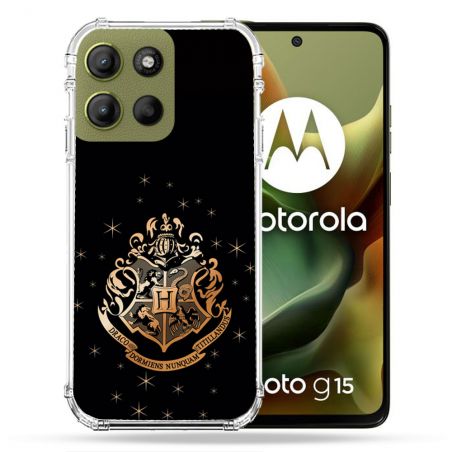 Coque Renforcée Pour Motorola G15 Harry Potter Poudlard