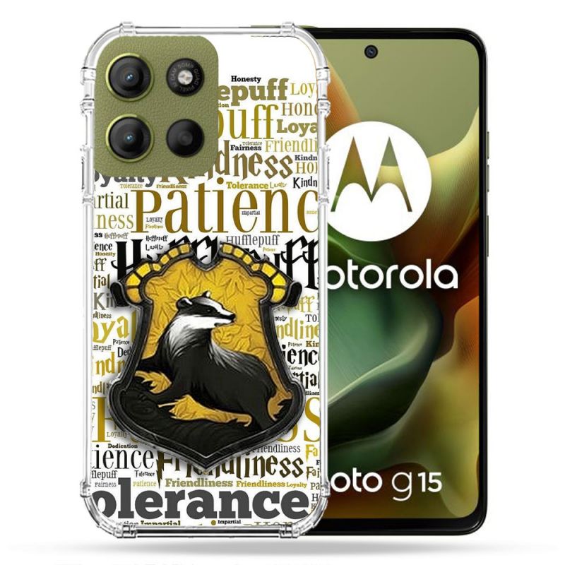 Coque Renforcée Pour Motorola G15 Harry Potter Poursouffle