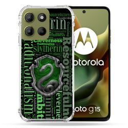 Coque Renforcée Pour Motorola G15 Harry Potter Serpentar