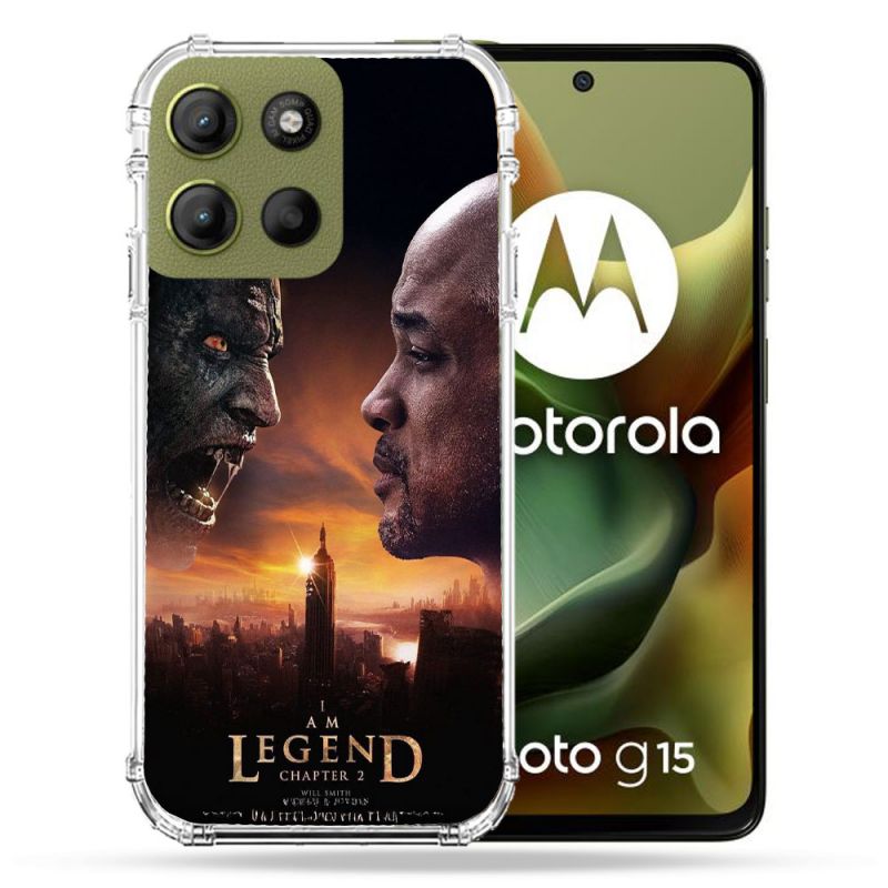Coque Renforcée Pour Motorola G15 Je suis une Légende