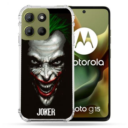 Coque Renforcée Pour Motorola G15 Joker Noir