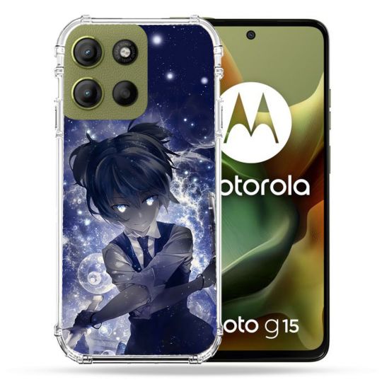 Coque Renforcée Pour Motorola G15 Manga Assassination Classroom Nagisa