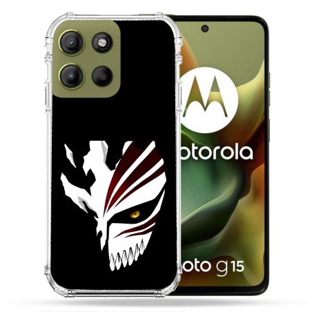Coque Renforcée Pour Motorola G15 Manga Bleach Masque