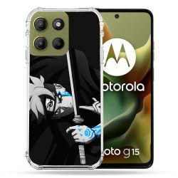 Coque Renforcée Pour Motorola G15 Manga Boruto Epée